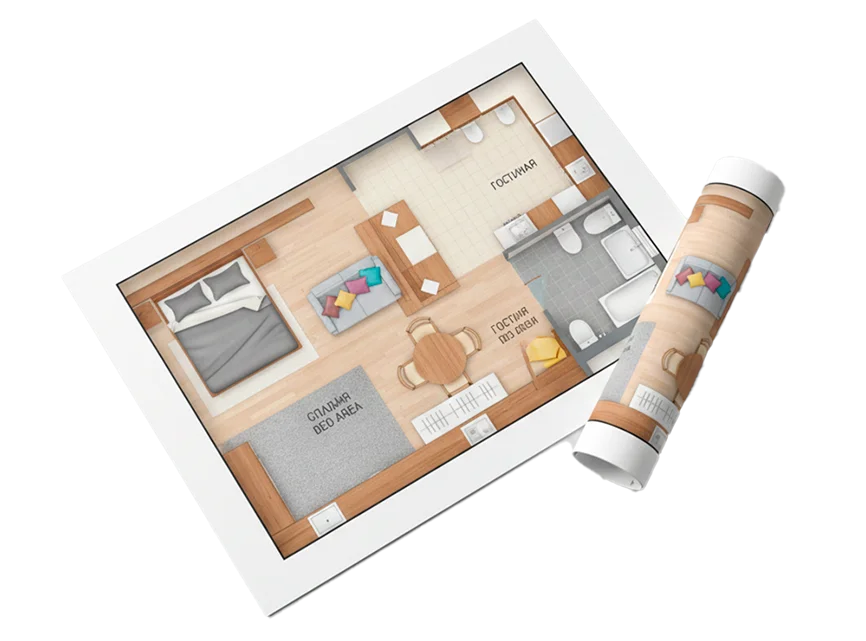 Дизайн проект интерьера с 3D визуализацией Москва цена и спецификация материалов